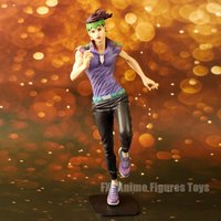 11.02in/28cm Anime JoJo's Bizarre Adventure Figure Rohan Kishibe Action Figures Pvc Desktop Ornamen Collection Model Toys Gifts