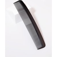Doppelseitiger Kamm, antistatischer und hitzebeständiger Kamm, schwarzer Kohlefaserkamm, geeignet für alle Frisuren
