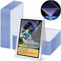 25-150pcs Hard Protective Film Card Sleeves Anti Scratch Holder Protector Fit For YuGiOh Pokemon baseball Sports Cards Toy