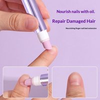 **1PC 3-in-1 Cuticle Oil Pen Nail Pen Dead Skin Cuticle Remover Pen Nail Oil Pen With Ceramic Tip For Nails Care Chip-resistant