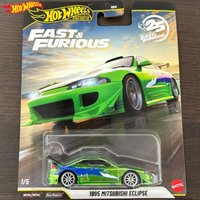 New Original Hot Wheels Fast & Furious 25th Anniversary Set Mitsubishi Mercedes Mustang Etc Classic 1:64 Diecast Vehicle Model