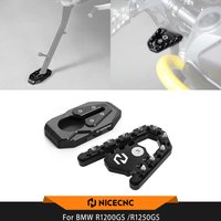 NICECNC For BMW R1250GS 2019-2023 2022 2021 Side Stand Enlarge Extension Brake Lever Pedal Extender For BMW R1200GS 2016-2018