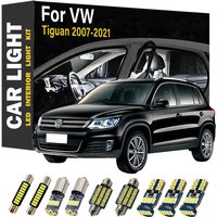 Car LED Bulb Interior Light Kit Parts For VW Volkswagen Tiguan 5N AD1 AX1 MK1 MK2 2007- 2016 2017 2018 2019 2020 2021 2022