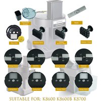Multifunctional Vegetable Slicer Machine Accessories K8600B K8600 Full Size Slicing Shredding Dicing Blade Cleaning Brush