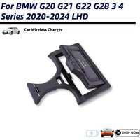 Panel konsoli środkowej z szybką ładowarką bezprzewodową 15W do BMW serii 3, serii 4 G20 G21 G22 G28 2020-2024, wersja lewostronna (LHD)