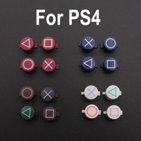 5 Colors 1Set ABXY Button Circle Square Triangle ABXY Button For PS4 Slim Pro Controller Repair Parts