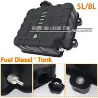 5L/8L Portable Diesel Heater Fuel Tank Sturdy Leak-Proof Air Parking Heater Tank Oil Storage Tank for Car Truck Camper