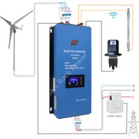 1000W Wind Limiter Inverter AC MPPT For 24V 48V Wind Turbine Generator Microinverter 110V 220V with Limiter Sensor WIFI