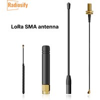 Heltec LoRa Antenna 868MHz 915MHz 3dBi 4dBi High Gain Whip Glue Rod Spring IPEX SMA for Meshtastic V3 V4 T114