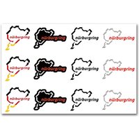 AliExpress NONE 1PC Bike Motorcycle Car LocomotiveSticker Styling Vinyl Decal Stickers Decoration FOR N-Nurburgring Track
