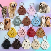 1 PCS Pet Memorial Keychain, Cute Paw Shaped Pet Memorial Keepsake Keychains, Cat Hair Keychain, Dog Hair Keychain