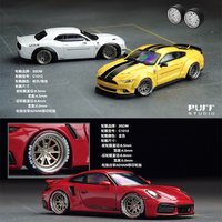 PuffStudio_1/64 Scale Modified Wheel Hub_3SDM-C1012-8.5/8.8mm Insert Shaft Hub Car Model Accessories Toys