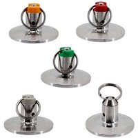 1.5 Inch Tri Clamp End Cap with Pull Ring Pressure Relief Valve(PRV) Brand New 17/35/65/100psi Homebrew