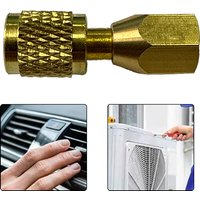 1 Pcs Car Air Conditioning Pressure Gauge 1/8 NPT To 1/4 SAE FF1418 Conversion Connector Automotive Accessories