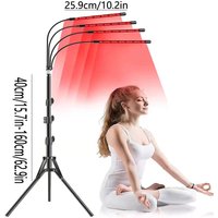 USB4-tube 660 nm 850 nm near-infrared light panel red light with timer surface and body household device with adjustable bracket