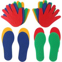 1Pair Hand And Feet Coordination Game Play Mat Sensory Integration Training Stepping Stones Obstacle Course for Kids Adults Fun