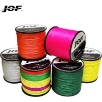 JOF PE Braided X4 Fishing Line, Abrasion Resist Durable Thin Fishing Line For Outdoor Fishing Accessories 300M 500M 1000M