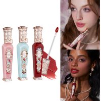 Flower Knows Strawberry Rococo Matte Lip Cream Vegan Cruelty-Free Velvet Liquid Lipstick Long Lasting High Pigment Lip Makeup