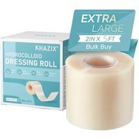 1 Roll of Hydrocolloid Wound Care Roll, Self-Adhesive Waterproof Absorbent Bandage for First Aid Use.