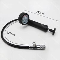 New universal water tank leakage detection instrument, shockproof dial, automotive pressure gauge detection instrument, cooling