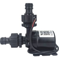 Water Pump 12v High Pressure Ultra Quiet Solar DC 24V Lift 5M 800L/H Brushless Motor Submersible Water Pumps Quick Break Joint image 4