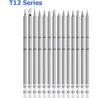 Soldering Iron Tips T12 K/B/B2/BL/BC1/BC1.5/BC2/BC3/C1/C4/CF4/D12/D16/D24/D4/D52/DL32/J02/JL02/KU/KR/KL/I/IL/ILS/BCF1/BCF2/BCF3