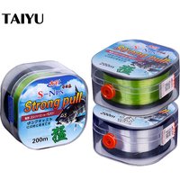 200M Super Strong Fishing Line Japan Durable Monofilament Nylon Fishing Line Sea/Freshwater Main Line Leader Fishing Wire 2-33LB