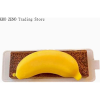 🔝Reusable Banana Fruit Silicone Mousse Cake Mold Nonstick 3D Baking Tool for Kitchen Party Pastry Bread Decor✨