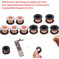 0.1mm PCB link cable, copper solder wire, maintenance jump line, solder, mobile phone computer repair tools