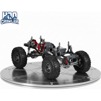 RC Crawler 1:10 with Portal Axle Carbon Rail 1.9 Frame All Metal Chassis Kit Wheels for 1/10 RC Crawler SCX10 Off Road Truck