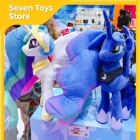 Genuine My Little Pony Plush Toy Princess Celestia Princess Luna Figure Stuffed Doll Large Sized Plushie Collect Birthday Gift
