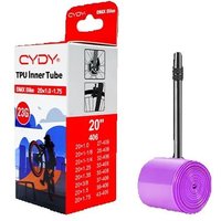 AliExpress 23G CYDY Ultralight outdoors TPU BMX Bike Inner Tube 20''406 20x1.0-1.75Tire FV 45mm/65mm Tyre cycling penu