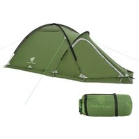 AliExpress NONE 2 Person Hiking Cycling Tour 20D Silicon Coated Tent Aluminum Rod Outdoor Camping Rainproof with Snow Skirt