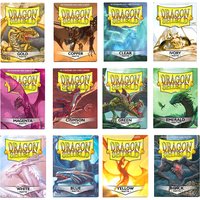 100 PCS/BOX 66x91mm Standard Size Demark Dragon Shield Matte Card Sleeves for MTG/PKM/YGO/TCG Board Game Cards Slevees