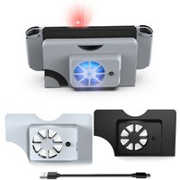 Cooling Fan Compatible For Nintendo Switch OLED Accessories Cooler Base USB Fan External Game Console Stand Heat Dissipation Fan