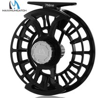 Maxcatch AVID ULTRA Fly Fishing Reel Waterproof Sealed Disc Drag Large Arbor Saltwater CNC Machined 6061-T8 Aluminum