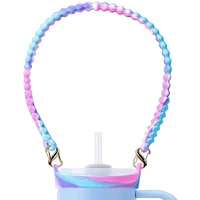Water Bottle Handle Silicone Water Bottle Holder Strap Handle Is Suitable for Most 8-40 Ounce Water Bottle and Cup Accessories