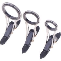 【Folding Stainless Steel Telescopic Guide Ring Fishing Rod Pole Line Guides Top Rings DIY Eye Ring Repair Kit Tackle Accessory】