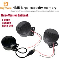 5V 6-35V Car Start Voice Custom MP3 Player Industrial-grade Custom Voice Prompter Adapter Sound Buzzer Alarm Horn