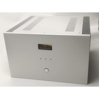 Goldmund Silver All Aluminum Amplifier Chassis AMP Enclosure DIY Box with Heatsink (320 *200*308mm)