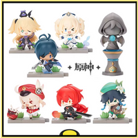 Genshin Impact Action Figures Model Battlefield Heroism KLEE DILUC VENTI FISCHL BARBARA Brand New Genuine APEX in Shelf
