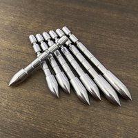 Stainless Steel Arrow Point Tip DIY 80 100 120 Grain for ID4.2mm Shaft Compound Recurve Bow Hunting Shooting