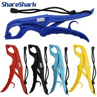 ShareShark Fish Lip Gripper Grip Bass Trout ABS Plastic Lipgrip Floating Fishing Pliers Floating Controller Fishing Tool