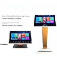 NEW English system jukebox home KTV capacitive screen all-in-one machine karaoke jukebox audio jukebox