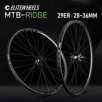 ELITEWHEELS RIDGE 29er MTB Carbon-Laufradsatz Ratschensystem 8 Sperrklinken 80T/320POE Boost-Nabe Pillar 1423 Speichen