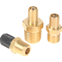 AliExpress NONE 1/4 NPT 1/8 NPT M10*1 Automobile Tire Valve Core Motorcycle Tubeless Tire Screw Valve Tire Pressure Monitoring Tire Copper Valv