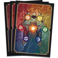 66x92mm Card Sleeves Foil Ahri Kasa relia Jnx Trading Card Game Protectors Shield Outer Cover PKM/PTCG/DPCG/OPCG