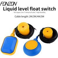 1Pcs Square/Round Float Switch Water Level Controller Liquid Fluid Switch Contact Sensor 1m/2m/3m/4m/5m For Water Tank