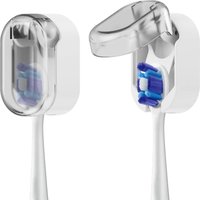 Toothbrush Holder 2-Pack, Dustproof Electric Toothbrush Holder Wall Mounted Toothbrush Heads Organizer for Bathroom & Travel