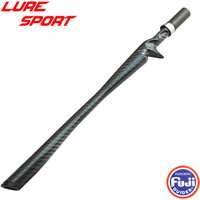 LureSport 3K woven Carbon Unibody 44cm 41cm Cast Reel Seat Grip handle Triangular Butt FUJI KDPS16 Rod Building component DIY